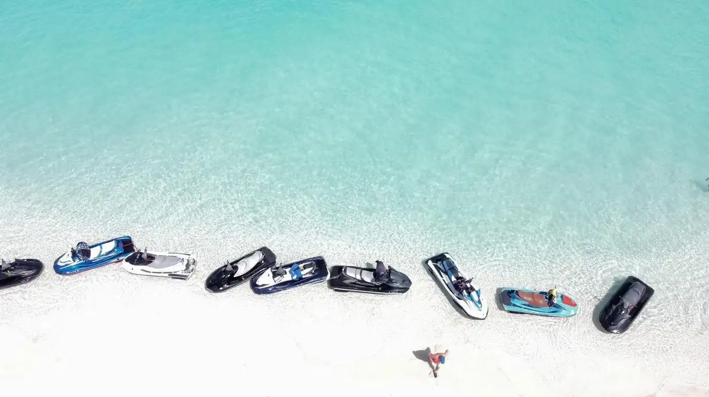 Tropical Island Jet Ski Tour From Surfers Paradise